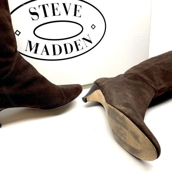 Suede boots no zippers - Picture 3 of 6